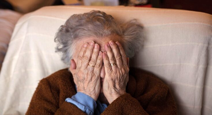 A son took his mother to a nursing home, where he visited her from time to time.