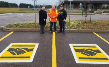 A new symbol is showing up on some parking spaces!