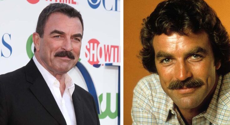 Tom Selleck ditches his trademark mustache and looks unrecognizable