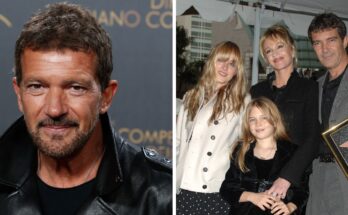 Antonio Banderas’ stepdaughter still calls him ‘papi’, even after he split with her mom